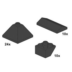 Black Roof Tiles 10053