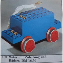 4.5V Motor with Wheels (Large Version) 100