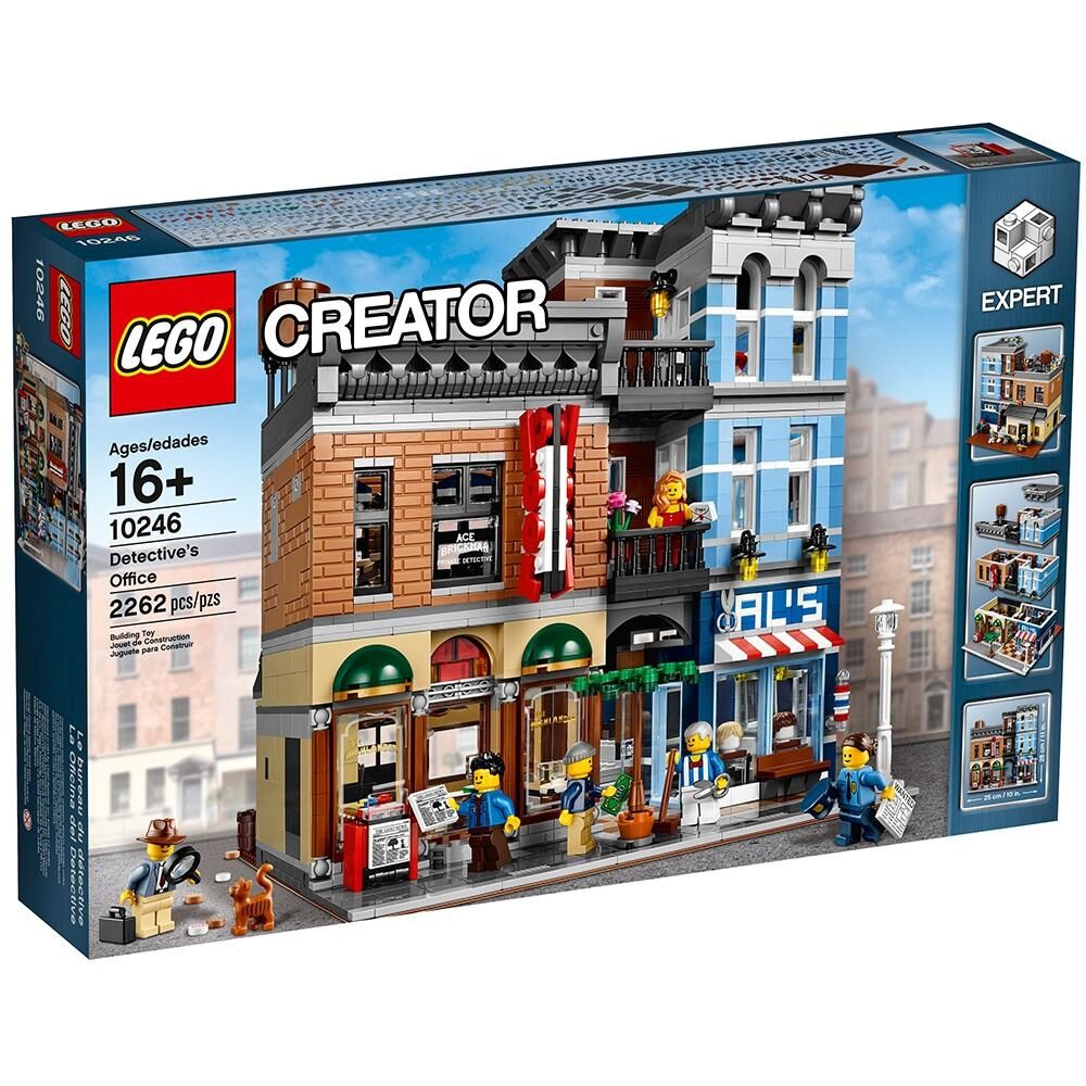 Lego detective office alternate hot sale build