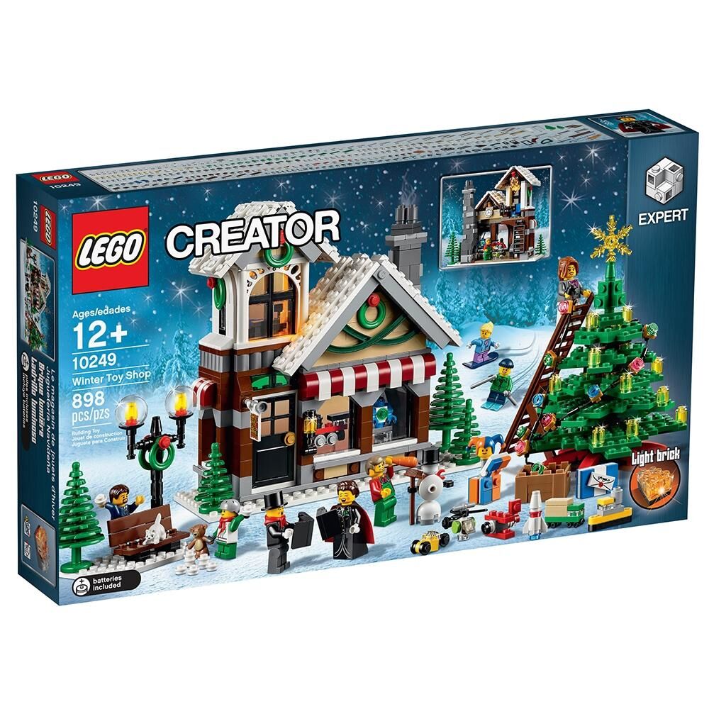 Lego creator 10249 winter best sale toy shop