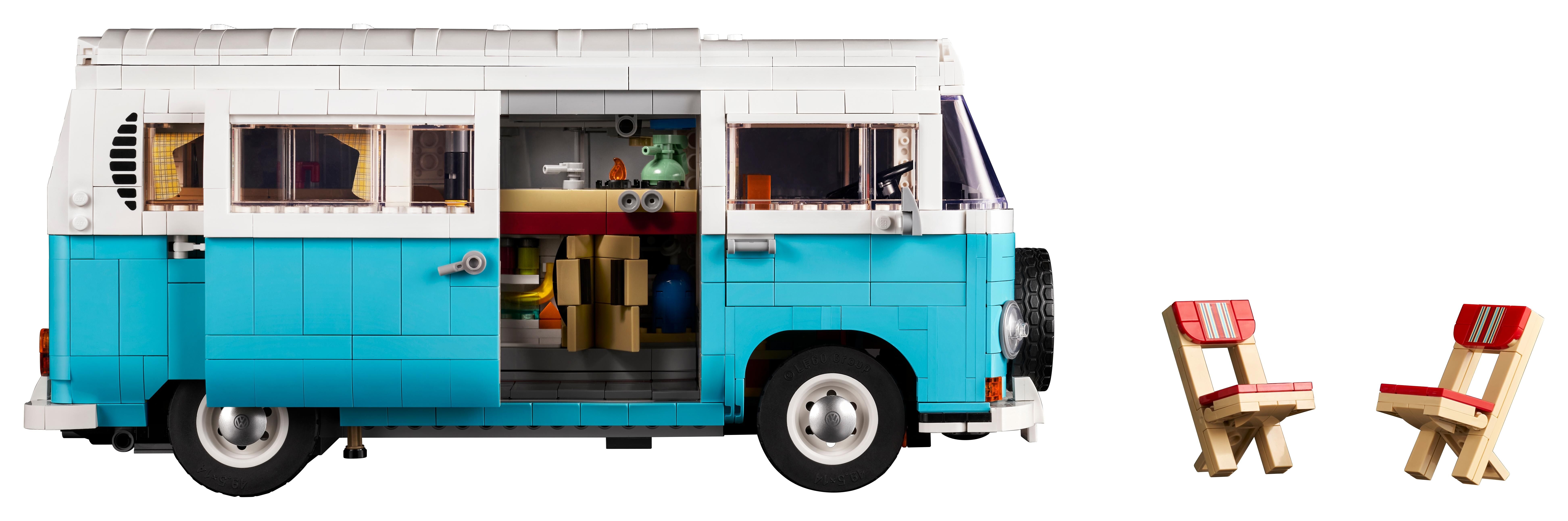 Acheter en ligne LEGO Creator Le camping-car Volkswagen T2 (10279