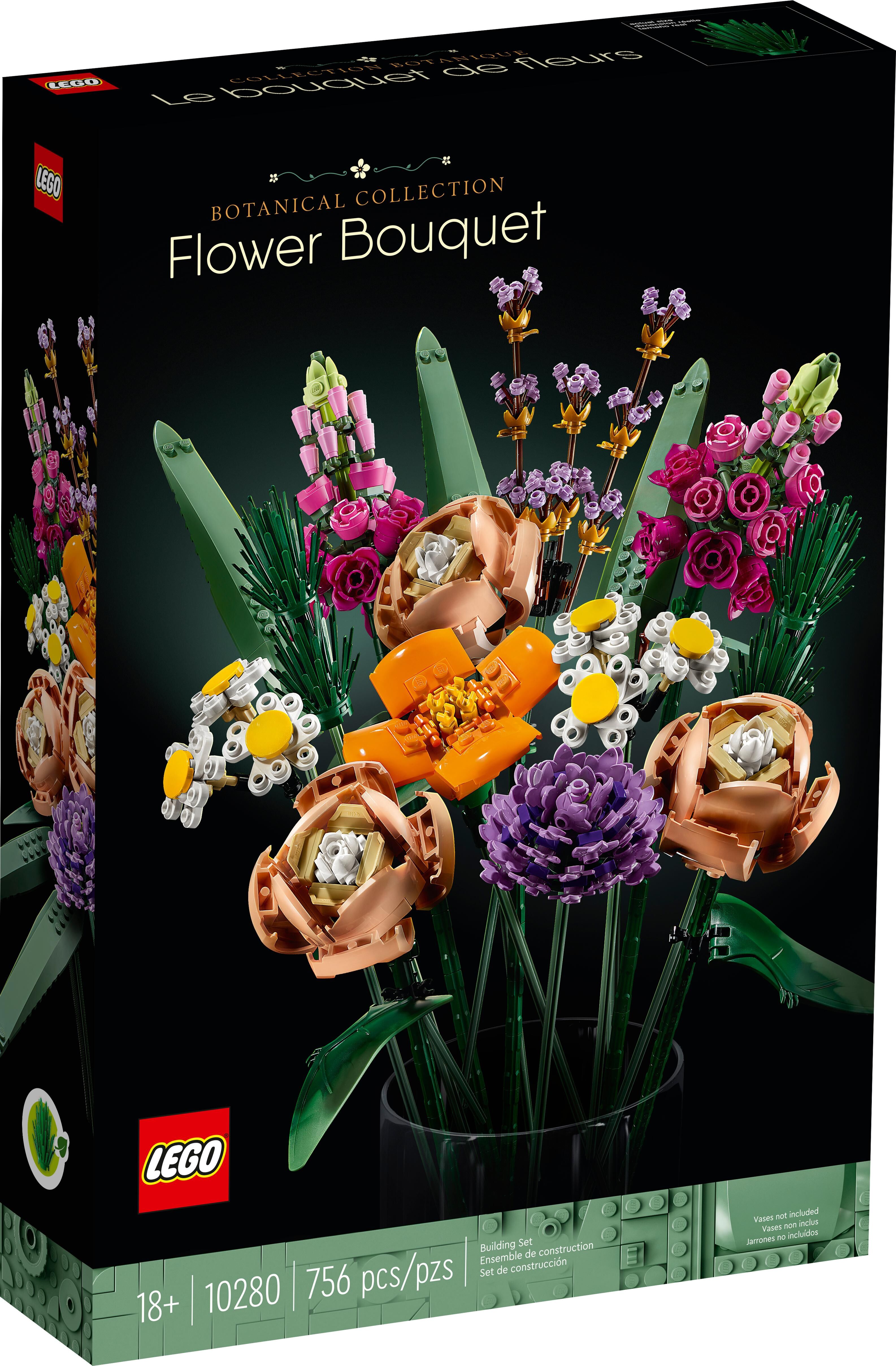 Free Shipping Brand New Botanical Collection Flower Bouquet 10280