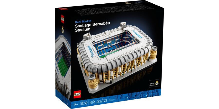 LEGO 10299 Real Madrid Santiago Bernabeu Stadium 18+ 2022 No Box Used F/S
