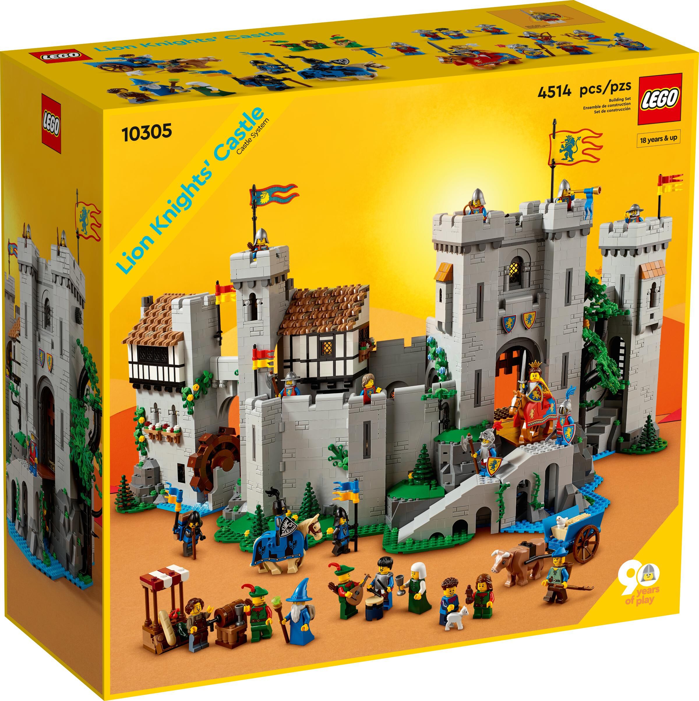ankomst Express oversætter LEGO® Lion Knights' Castle 10305 | 🇺🇸 Price Comparison