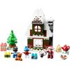 Lebkuchenhaus mit Weihnachtsmann 10976 thumbnail-1