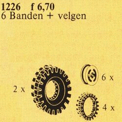 Tractor wheels and tyres 1226