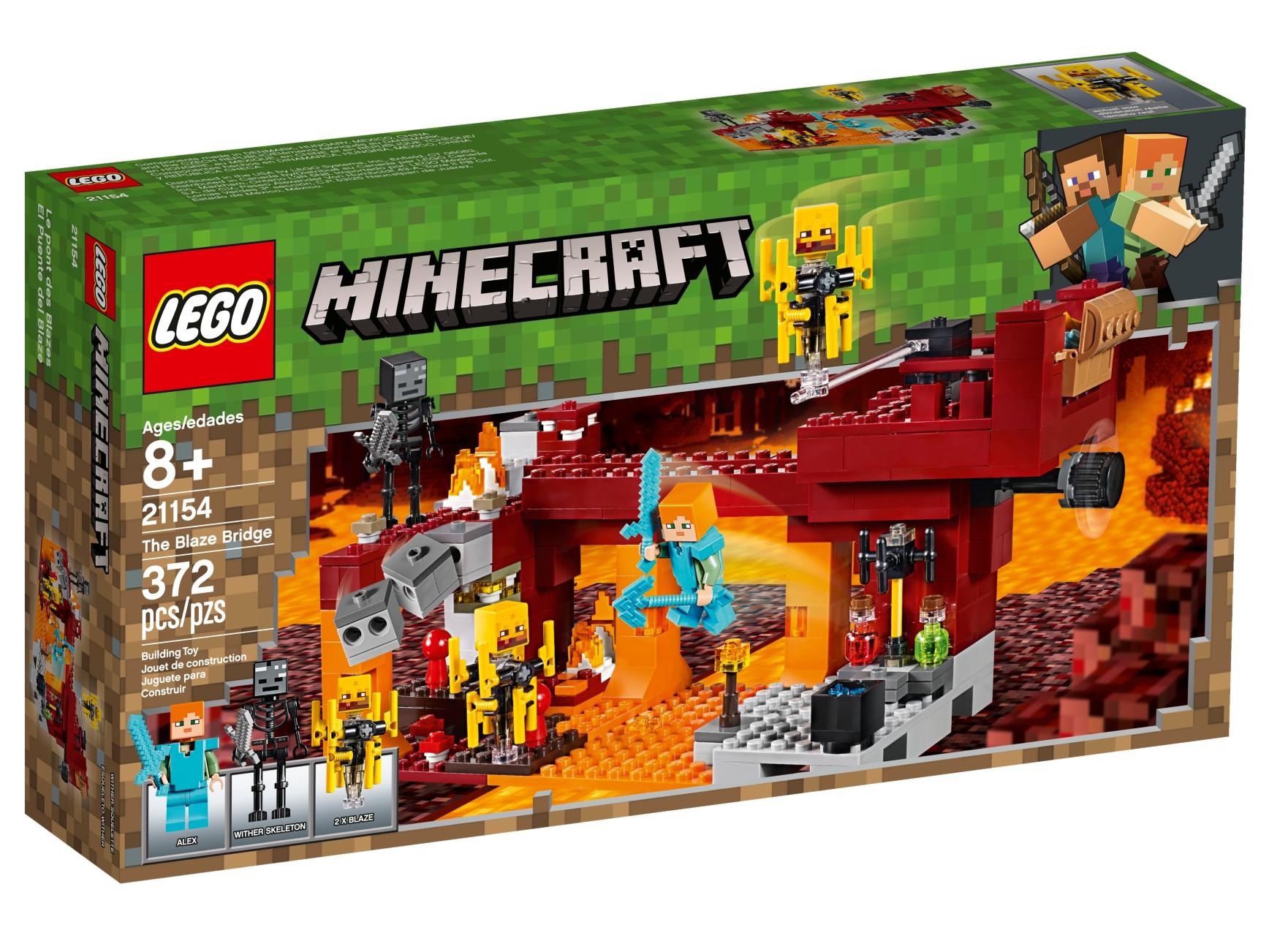 LEGO MINECRAFT WITHER SKELETON MINIFIGURE min025 USED w/SWORD