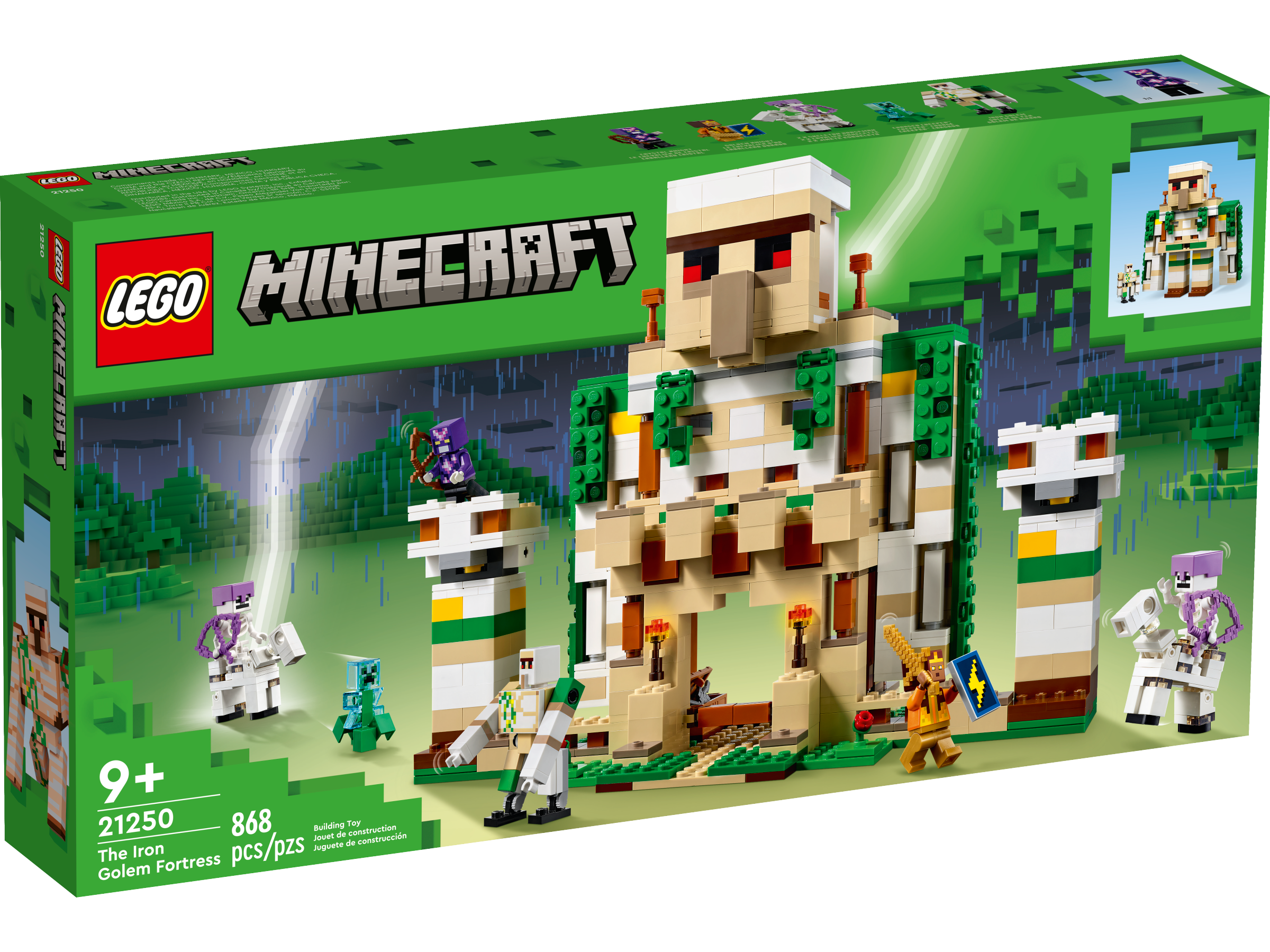 Soldes LEGO Minecraft - Le refuge panda (21245) 2024 au meilleur prix sur