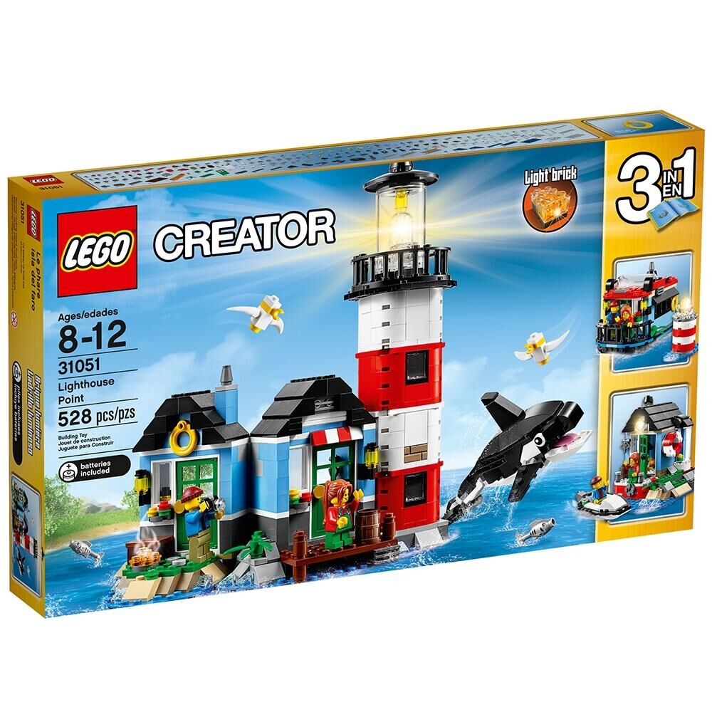 Lego creator 3 outlet in 1 lighthouse