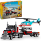 Flatbed Truck with Helicopter 31146 thumbnail-0