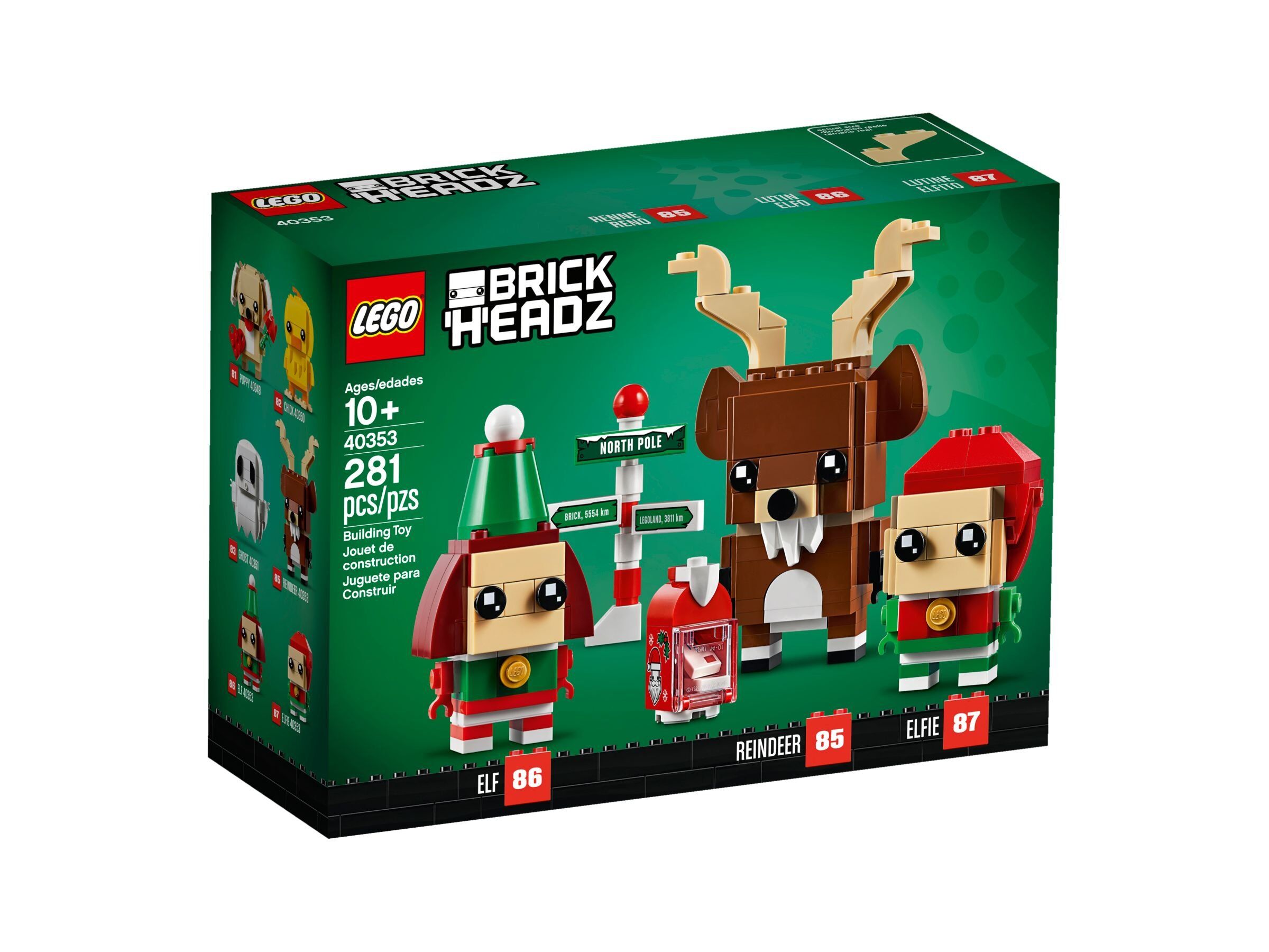 LEGO® Reindeer, Elf and Elfie 40353 | 🇺🇸 Price Comparison