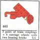 Train Couplers and Wheels (The Building Toy) 403 thumbnail-0
