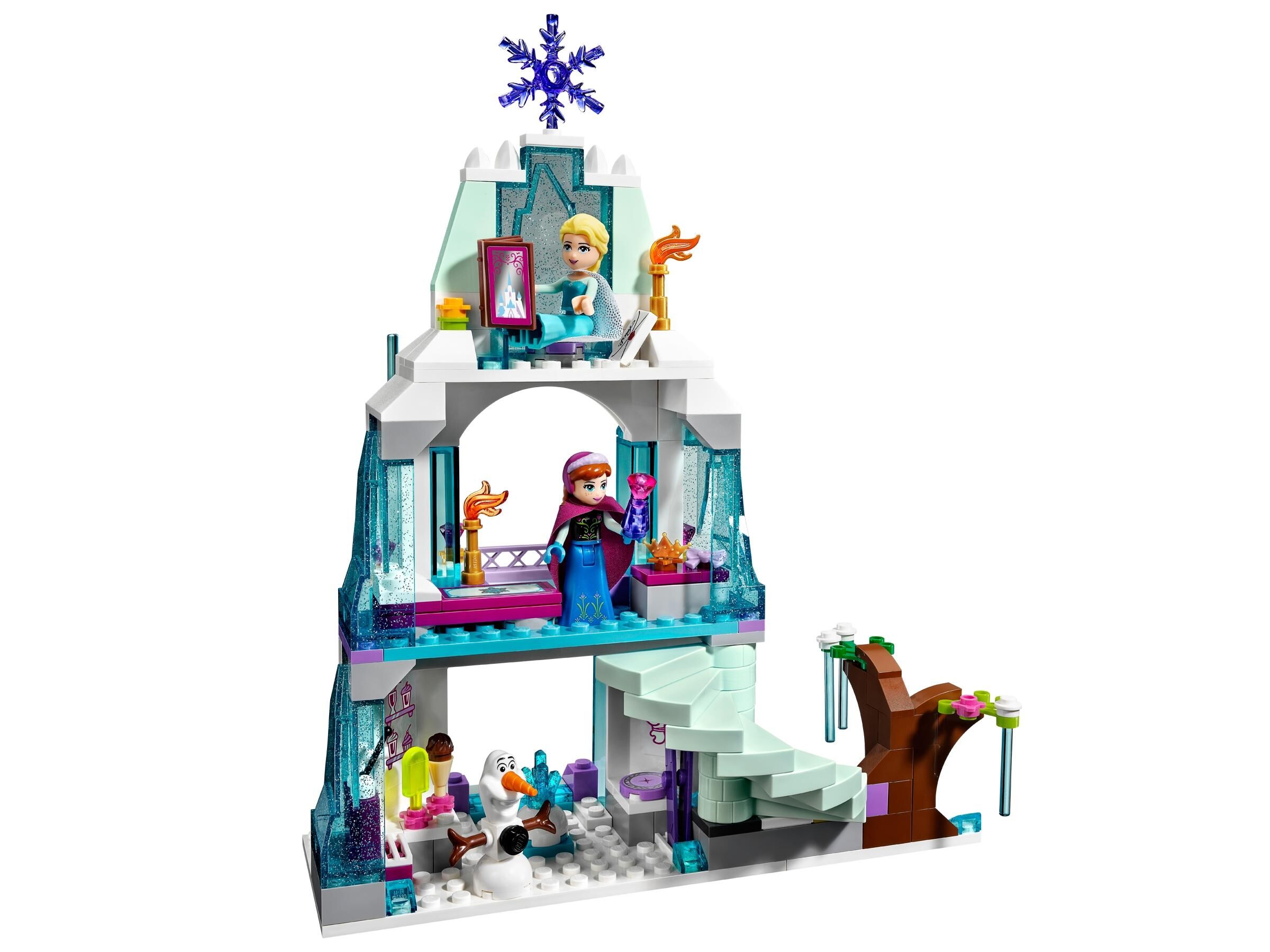 lego disney elsa's sparkling castle