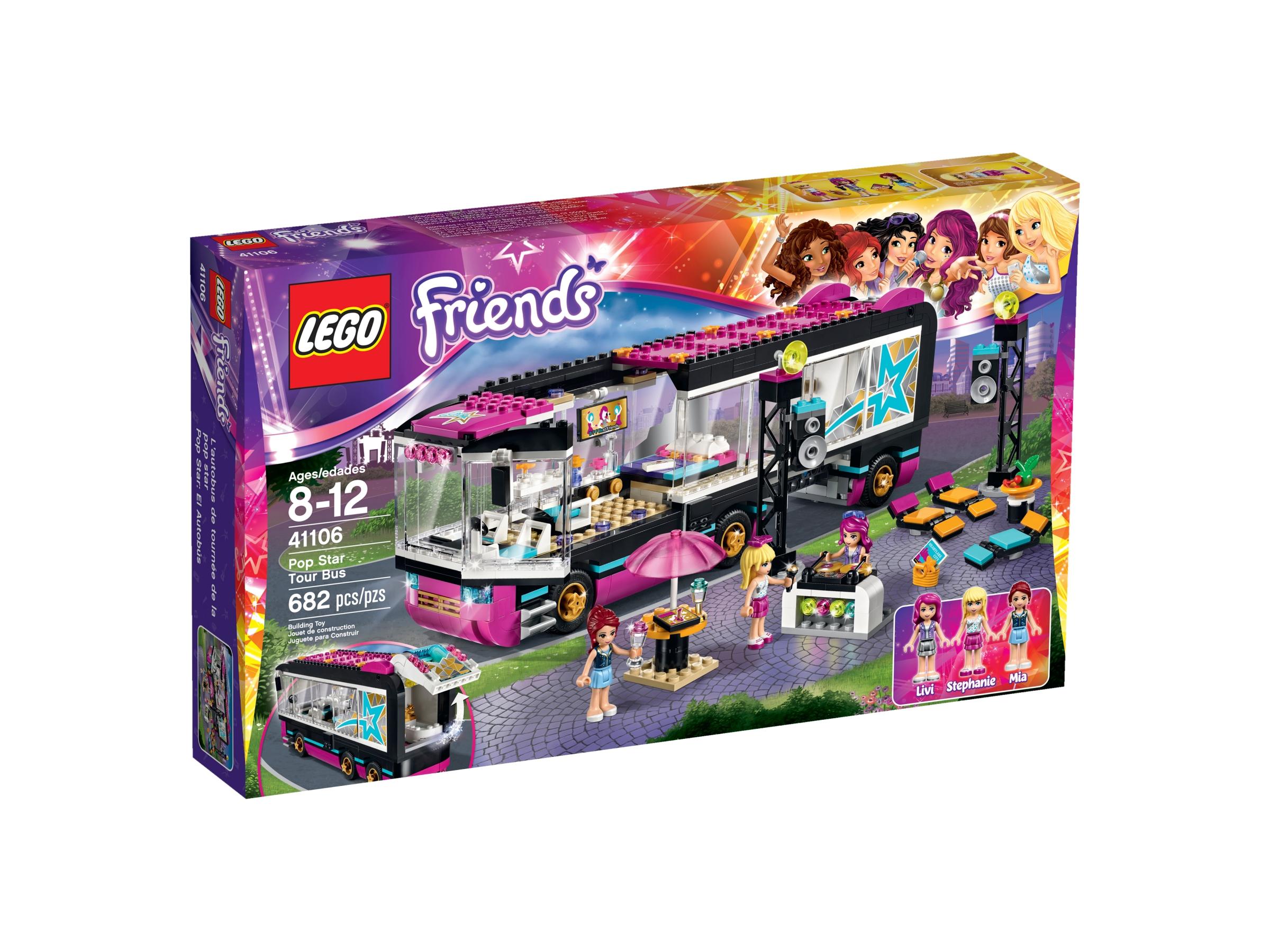 Lego Friends 41106-La tournée en bus - Lego