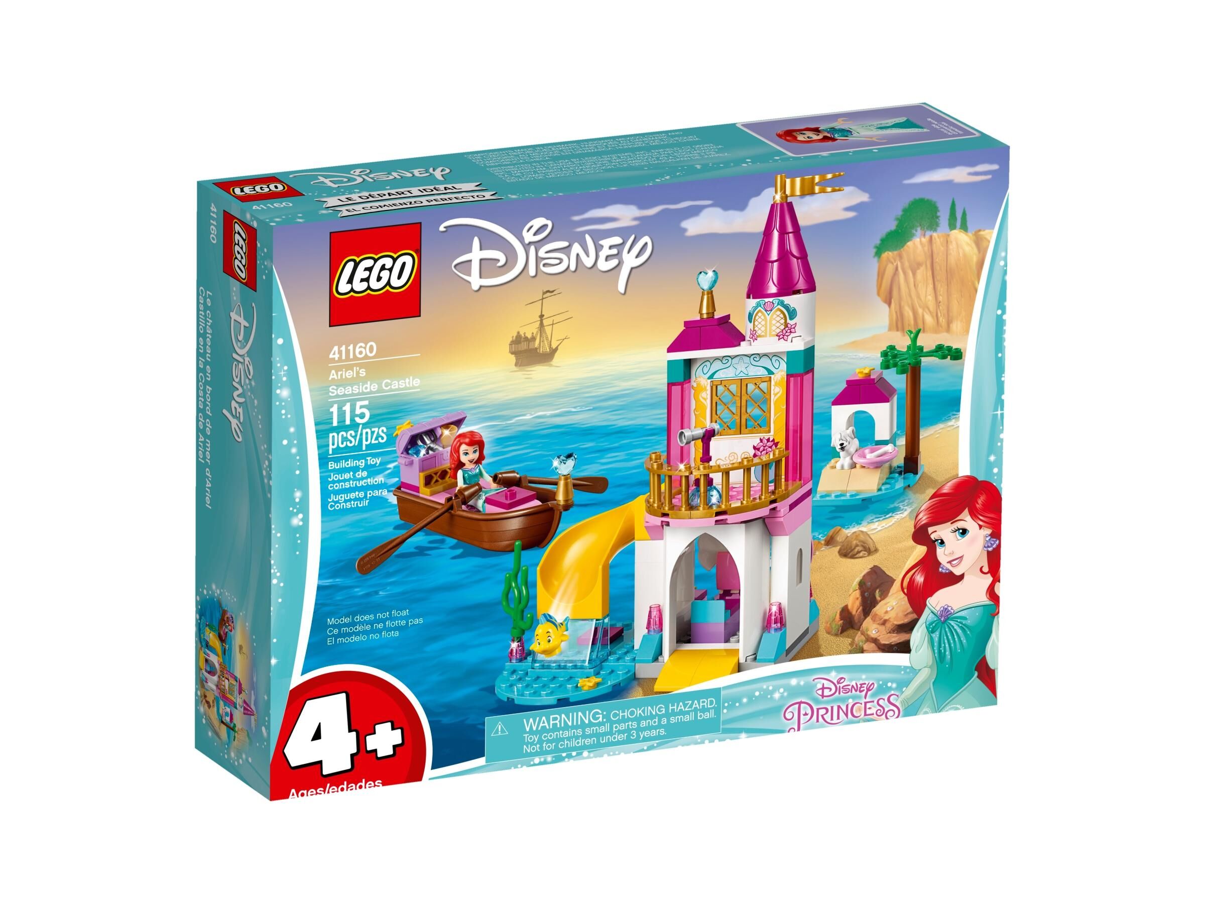 lego princess ariel castle