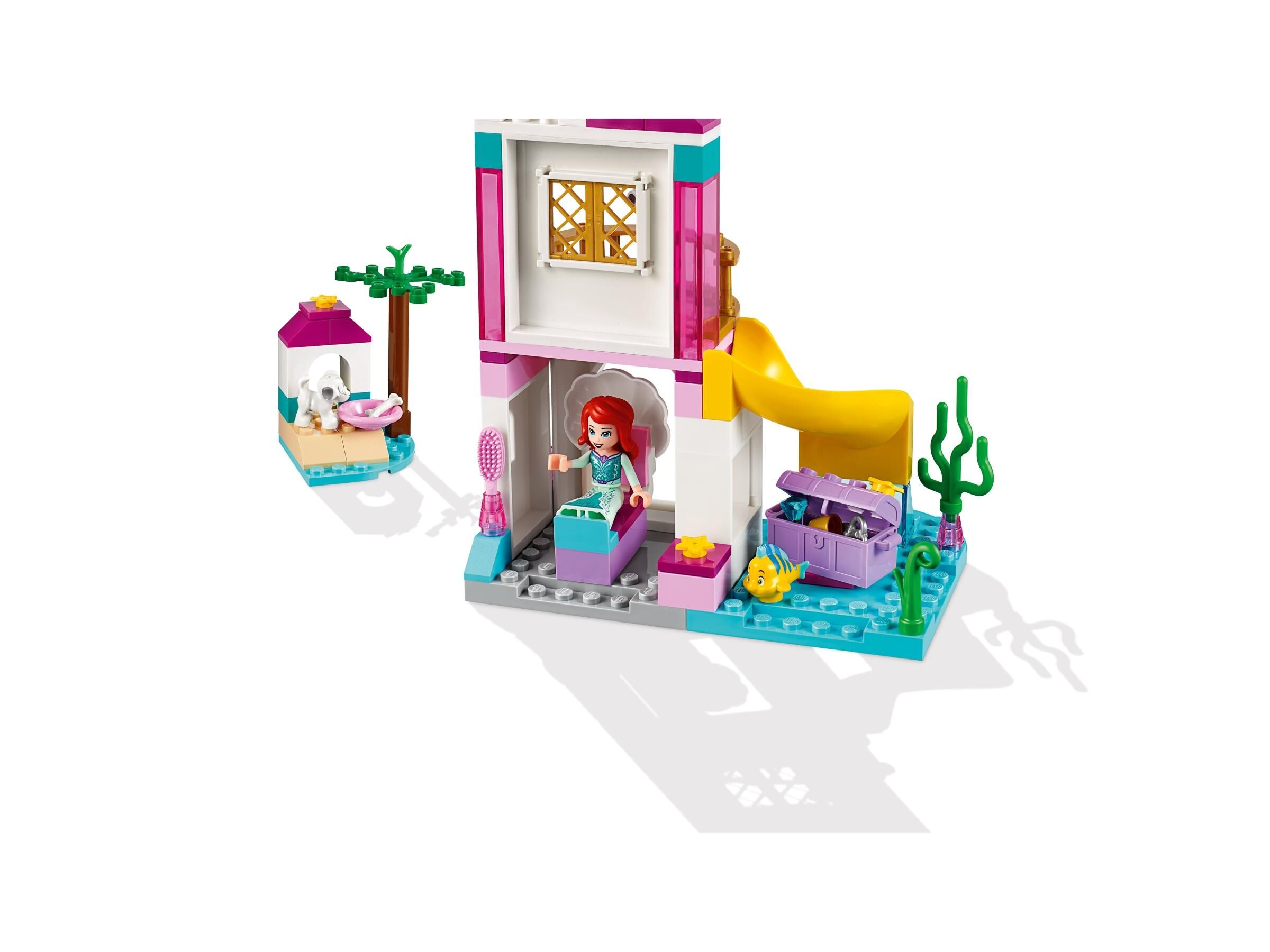 115 Piece Building Kit LEGO l Disney Ariel’s Seaside Castle 41160 4 New 2019 