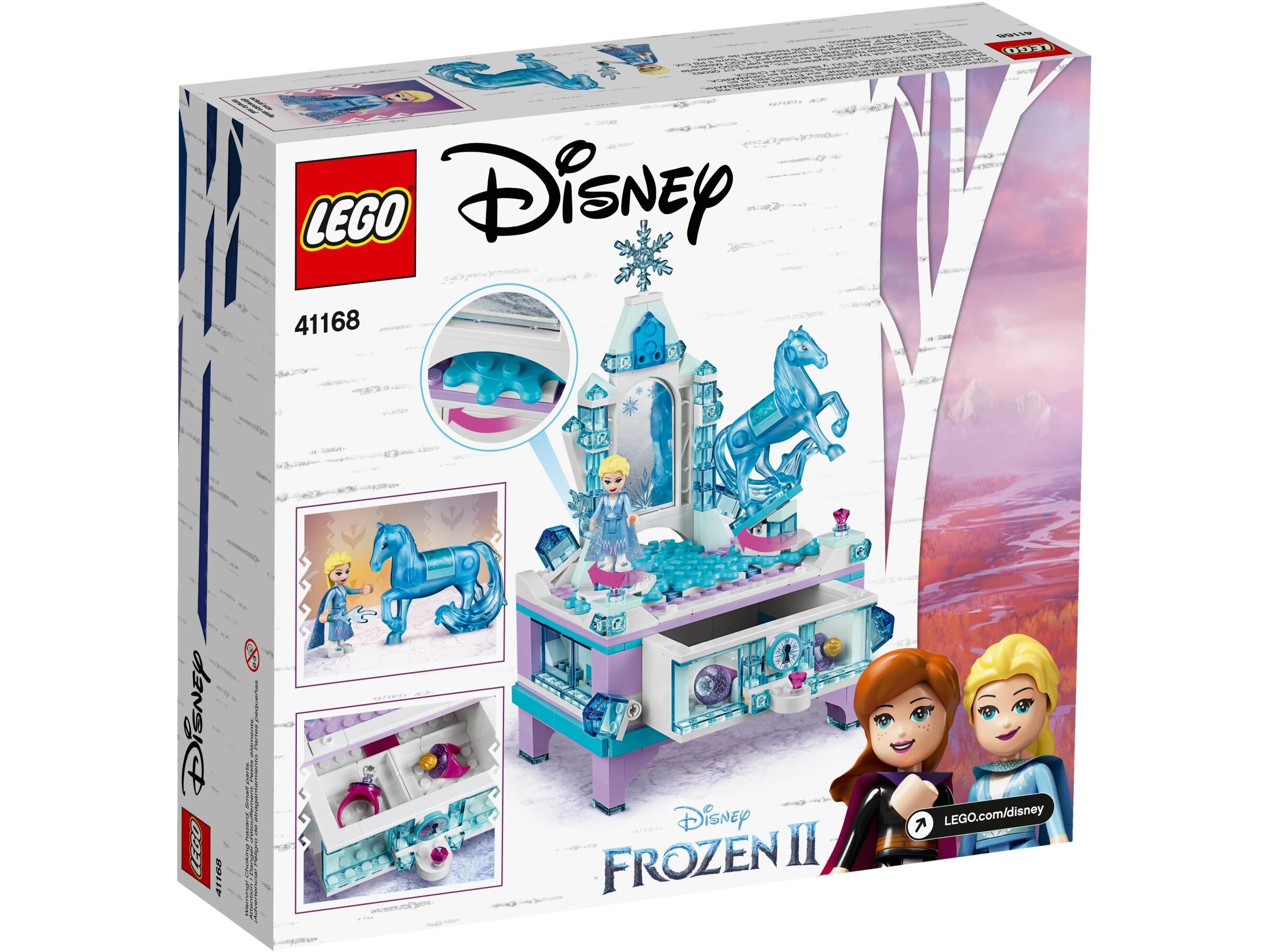 frozen elsa jewelry box lego