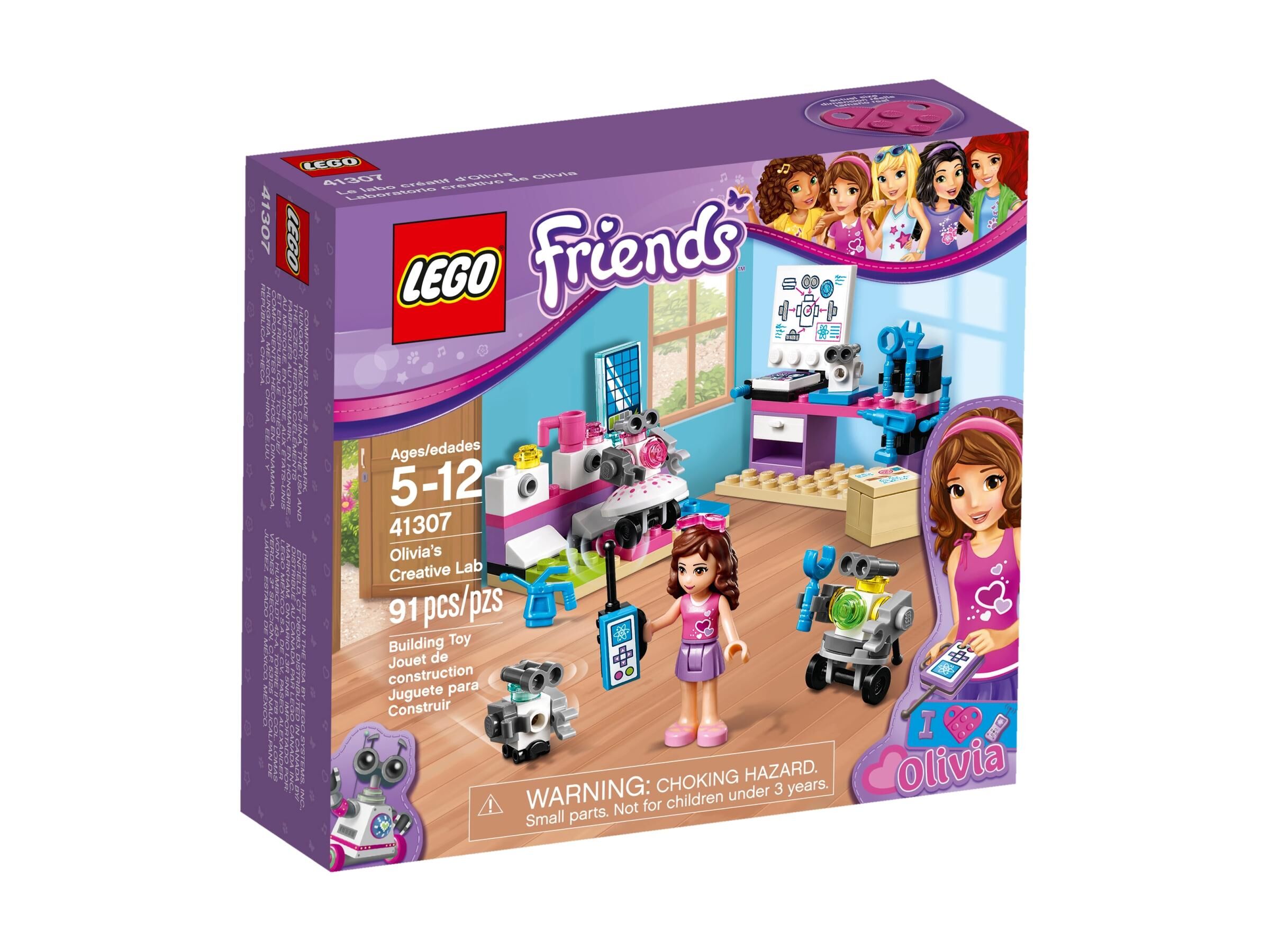 Lego friends 2025 olivia's lab