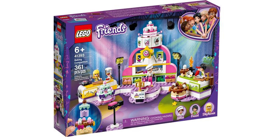 LEGO Friends Baking Competition 41393 Creative Building Toy for Girls (361  Pieces)