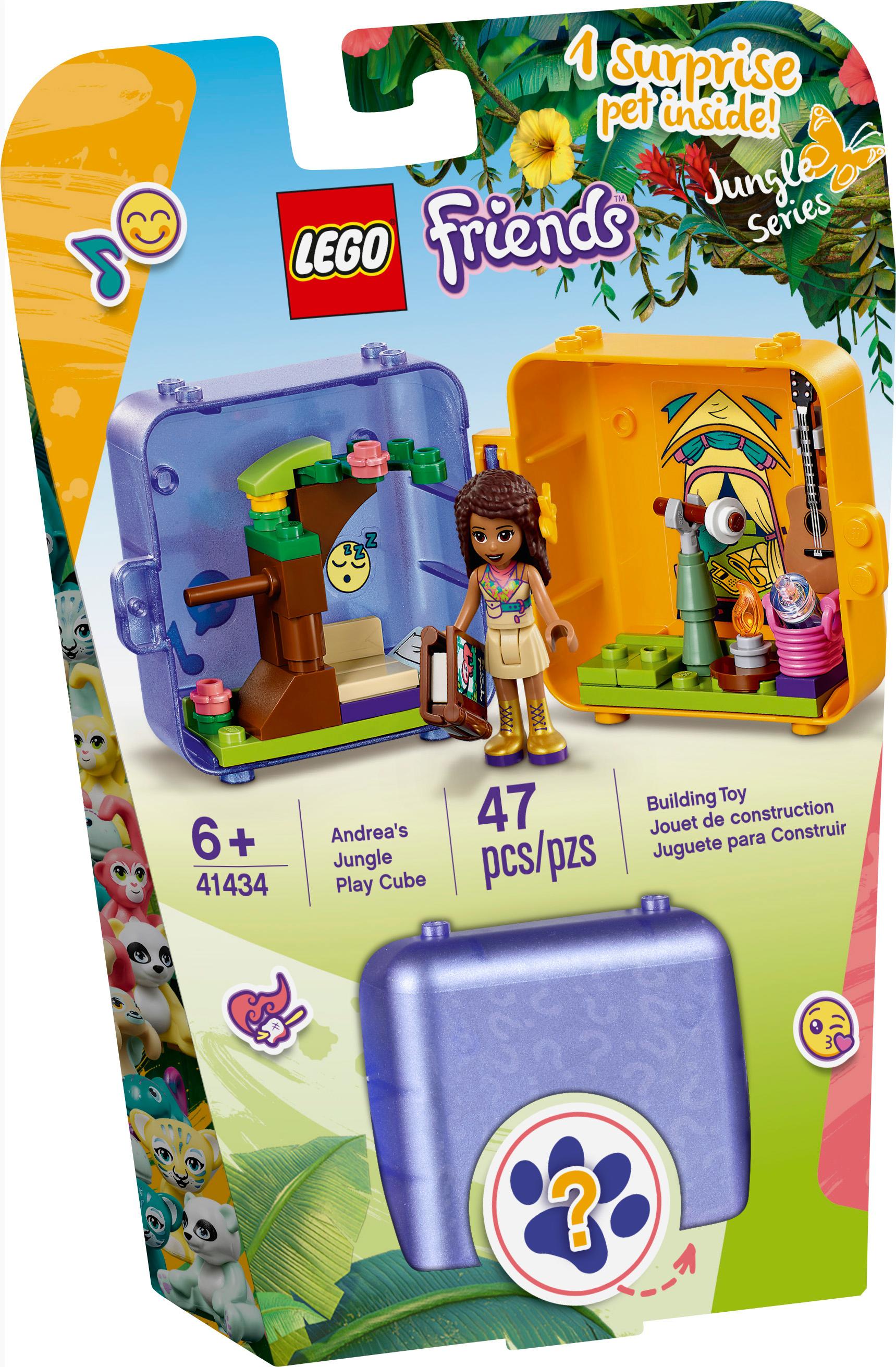 Lego friends andrea's jungle play online cube