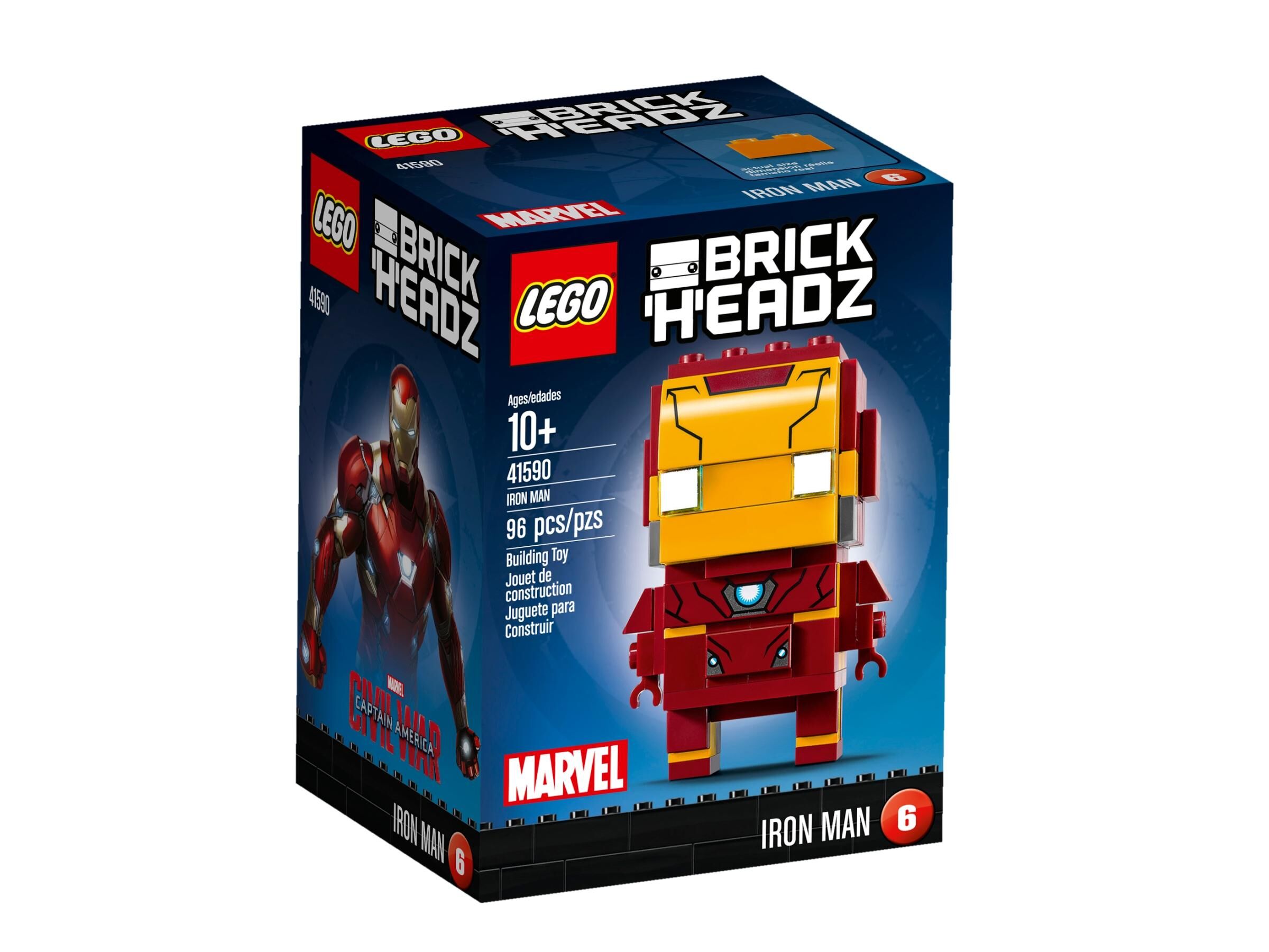 NEW LEGO BrickHeadz Iron Man 2017 41590 