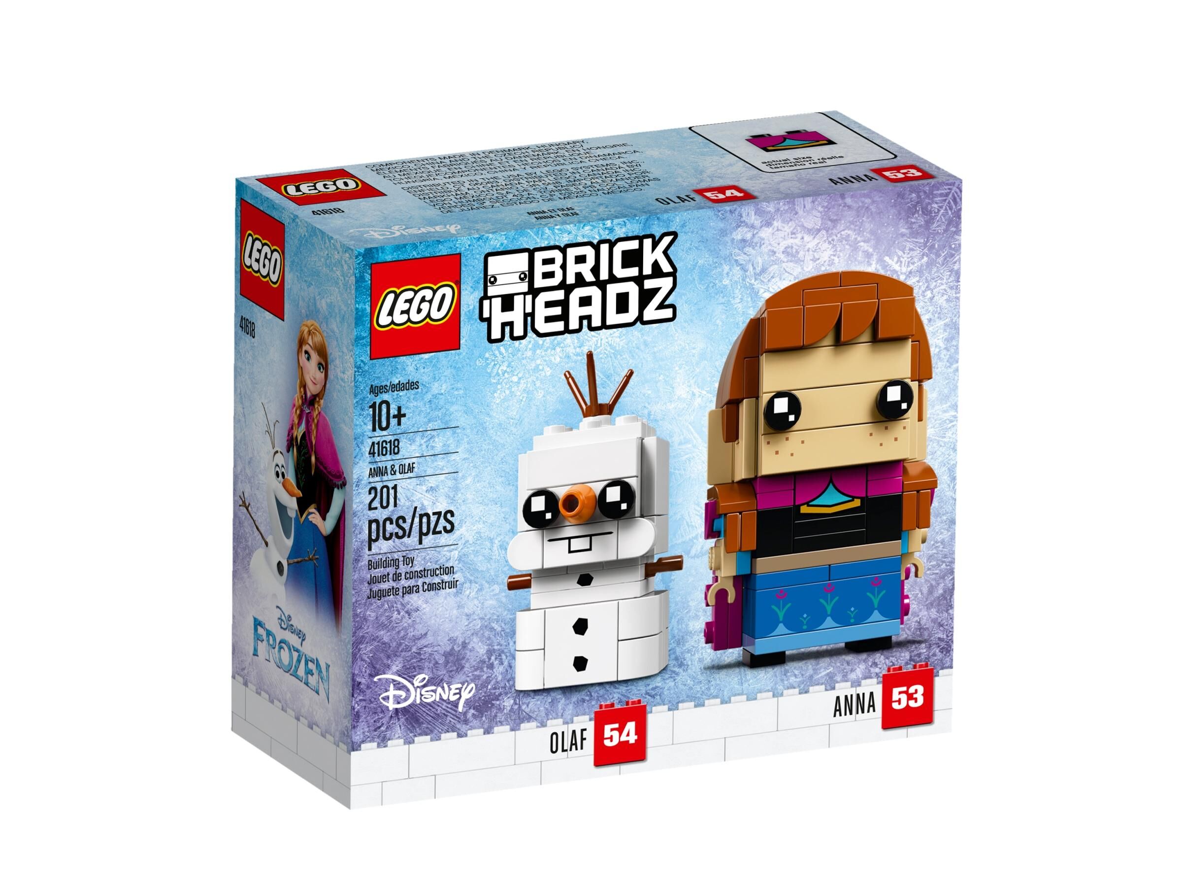 brickheadz olaf