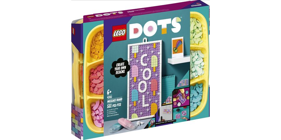 LEGO® DOTS Message Board 41951 DIY Craft Decoration Kit (531 Pieces)