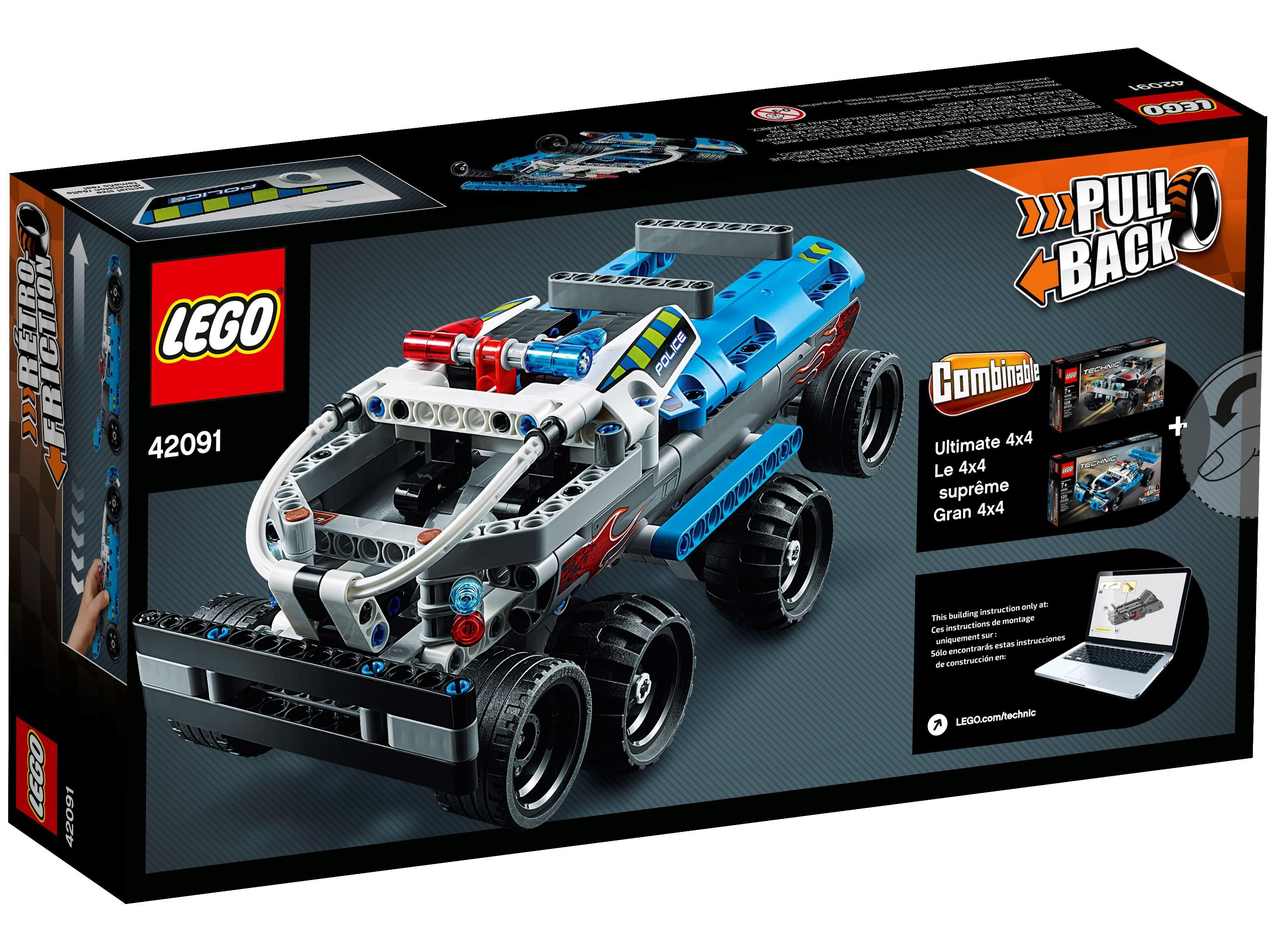 lego police car technic