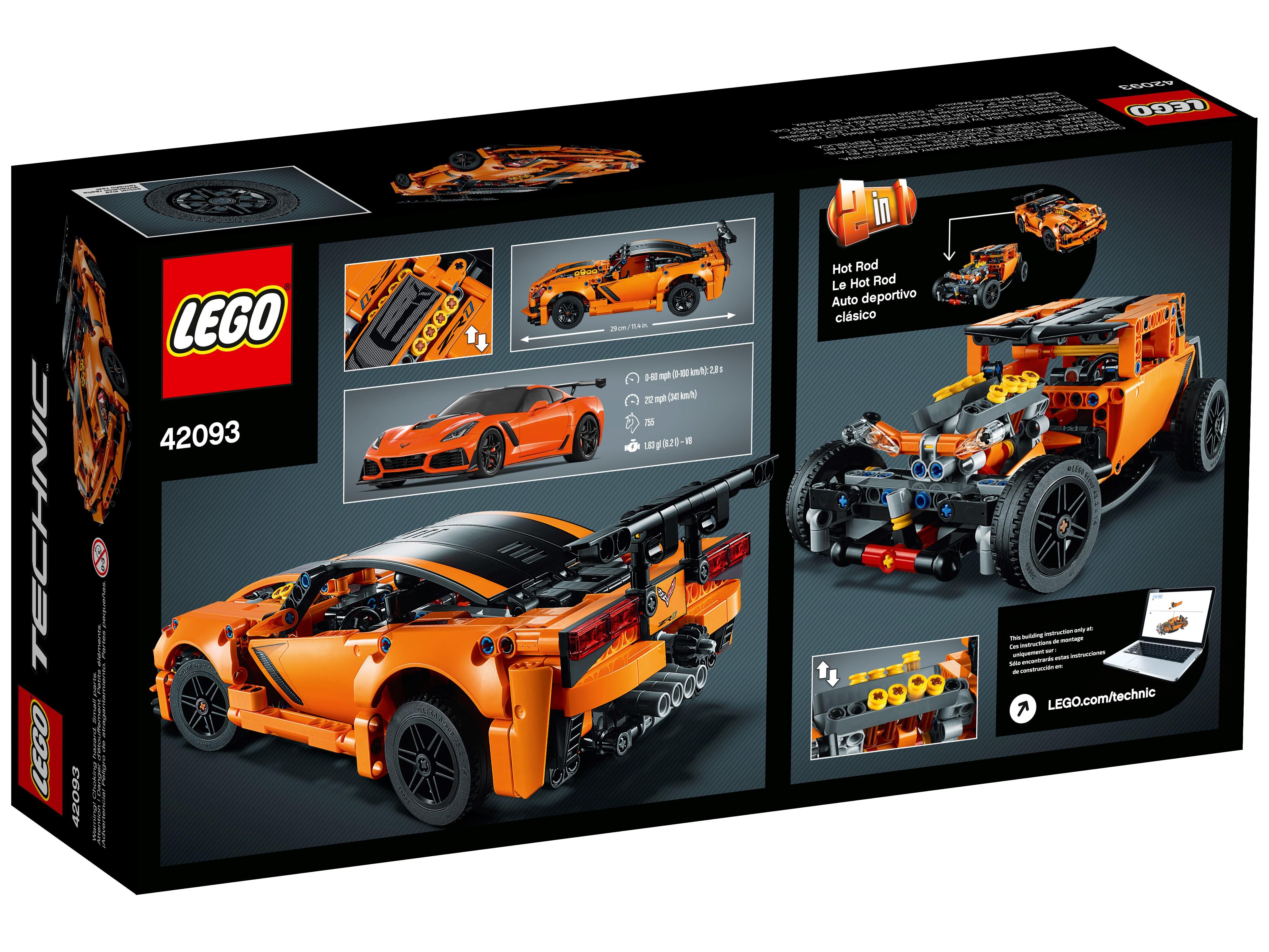 corvette zr1 lego technic set