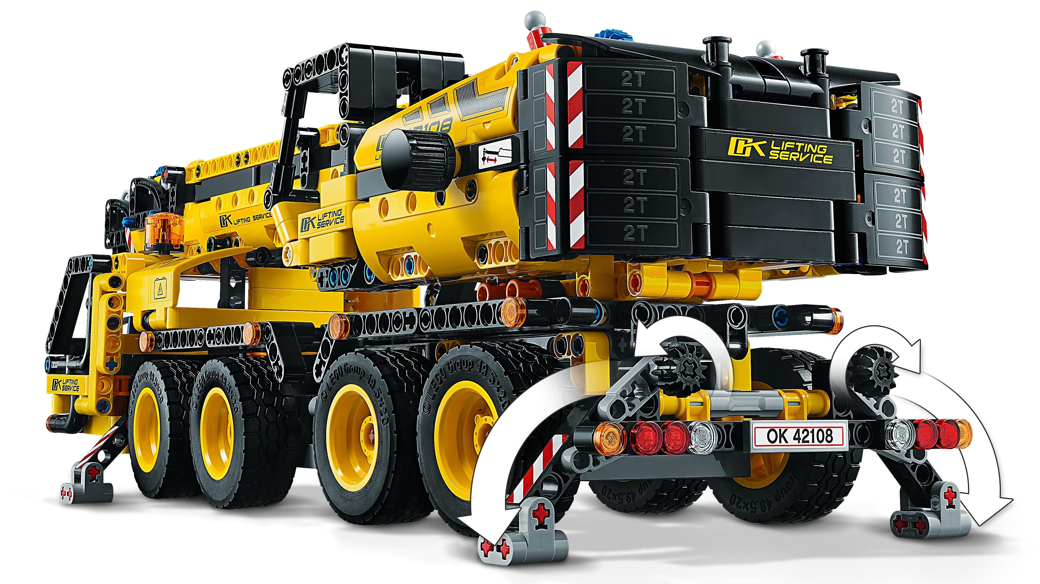  Review Lego Technic #42108 Grue mobile