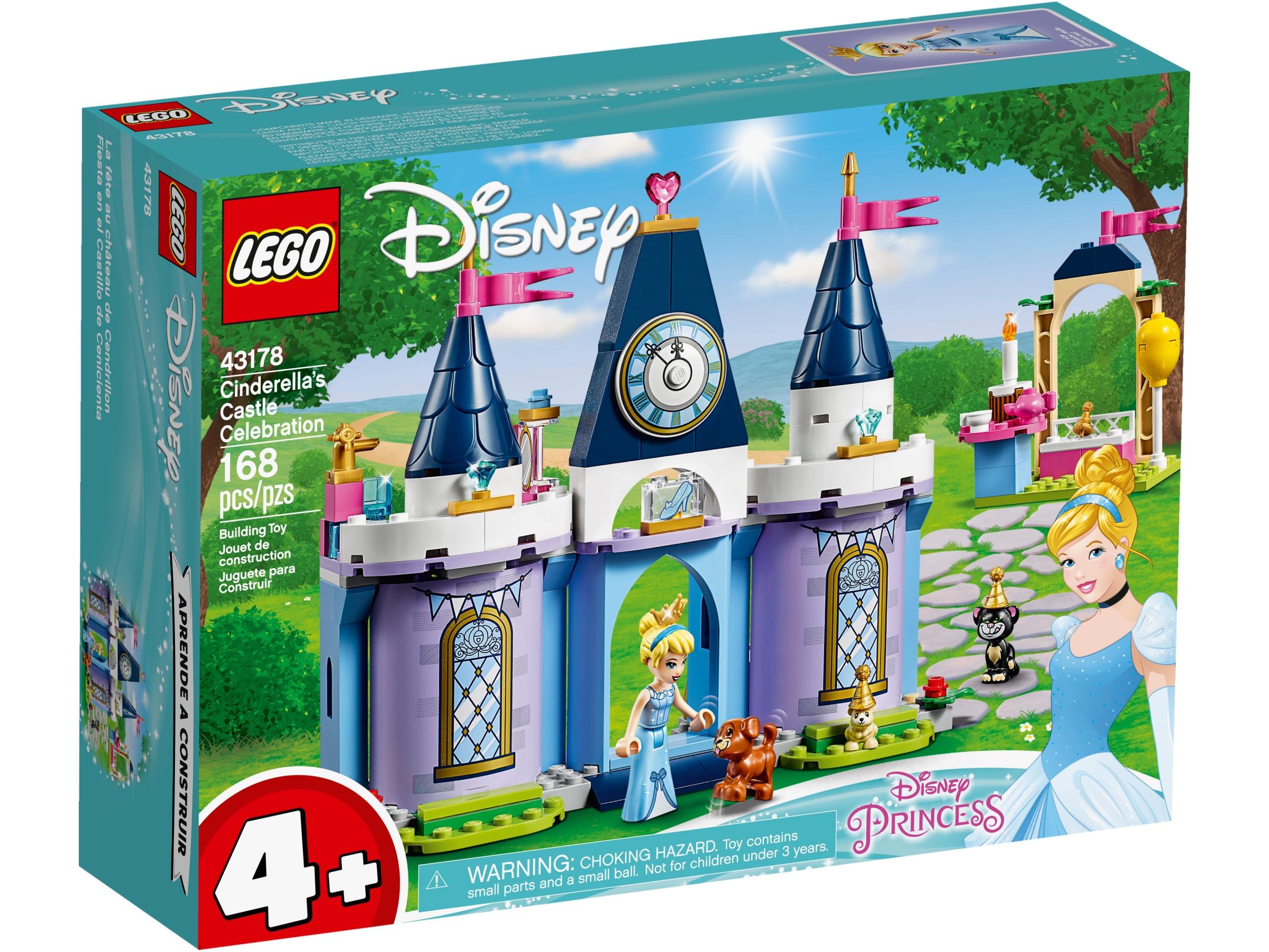 lego cinderella castle celebration