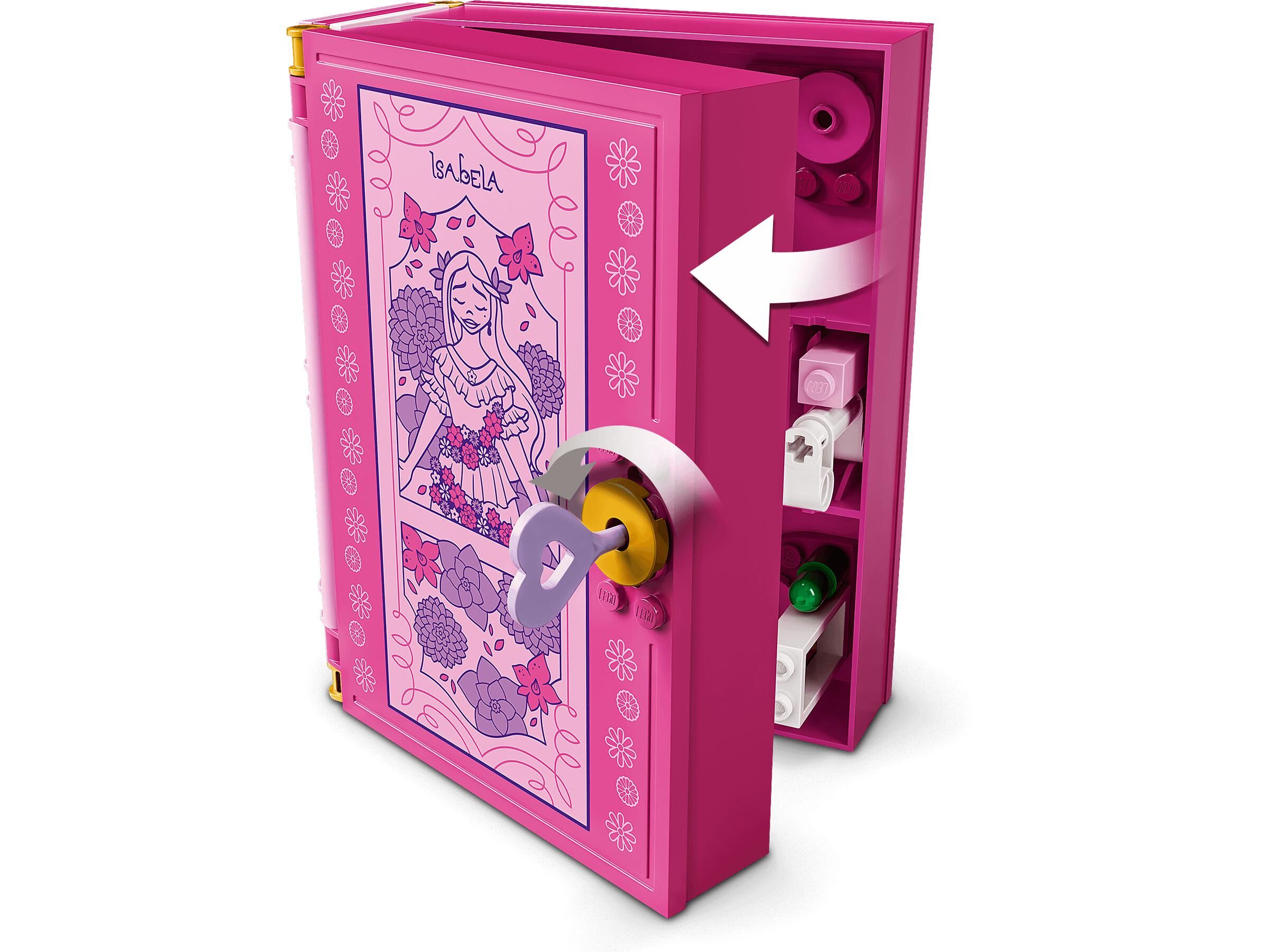 LEGO 43201 Disney Princess La Porte Magique d’Isabela, pour Enfants 5 Ans,  Ensemble du Film Encanto, Jouet De Construction