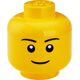 Boîte de rangement en forme de tête (version garçon) Lego – Grande 5005528 thumbnail-1