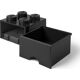 Brique noire de rangement Lego à tiroir et à 4 tenons 5005711 thumbnail-2