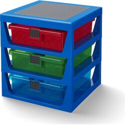Transparent Blue LEGO Rack System 5005875