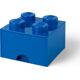 LEGO 4 stud Blue Storage Brick Drawer 5006130 thumbnail-1