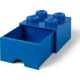 LEGO 4 stud Blue Storage Brick Drawer 5006130 thumbnail-2