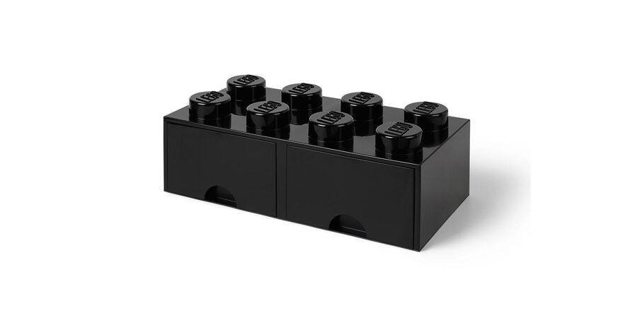 LEGO® 8-Stud Medium Stone Gray Storage Brick Drawer 5005720, Other