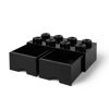 8 Stud Black Storage Brick Drawer 5006248 thumbnail-2