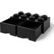 Brique noire de rangement Lego à tiroir et à 8 tenons 5006248 thumbnail-2