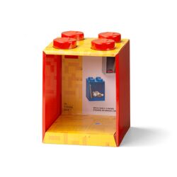 4-Stud Brick Shelf – Bright Red 5006578