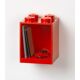 4-Stud Brick Shelf – Bright Red 5006578 thumbnail-2