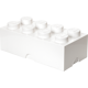 8-Stud Storage Brick - White 5006913 thumbnail-0