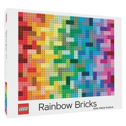 Puzzle de 1 000 pièces Briques arc-en-ciel 5007072