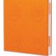 Verschließbares Notizbuch mit Gelschreiber in Orange 5007240 thumbnail-0