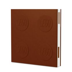 Notebook with Gel Pen - Red Brown 5007246