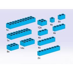Basic Bricks Blue 5141