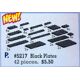 Black Plates Assorted 5217 thumbnail-0
