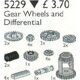 Technic Gear Wheels and Differential Housing 5229 thumbnail-0