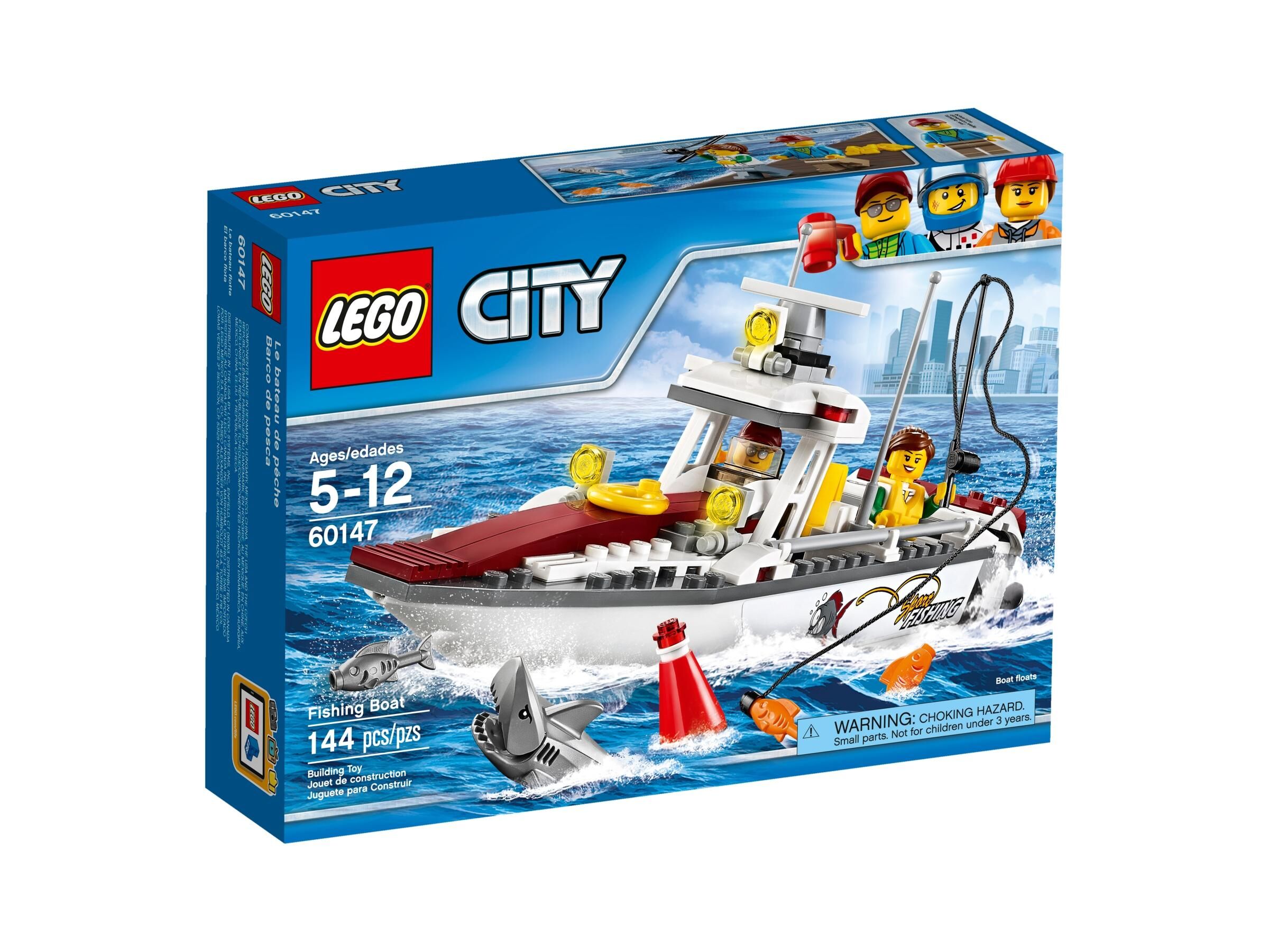 lego city boat